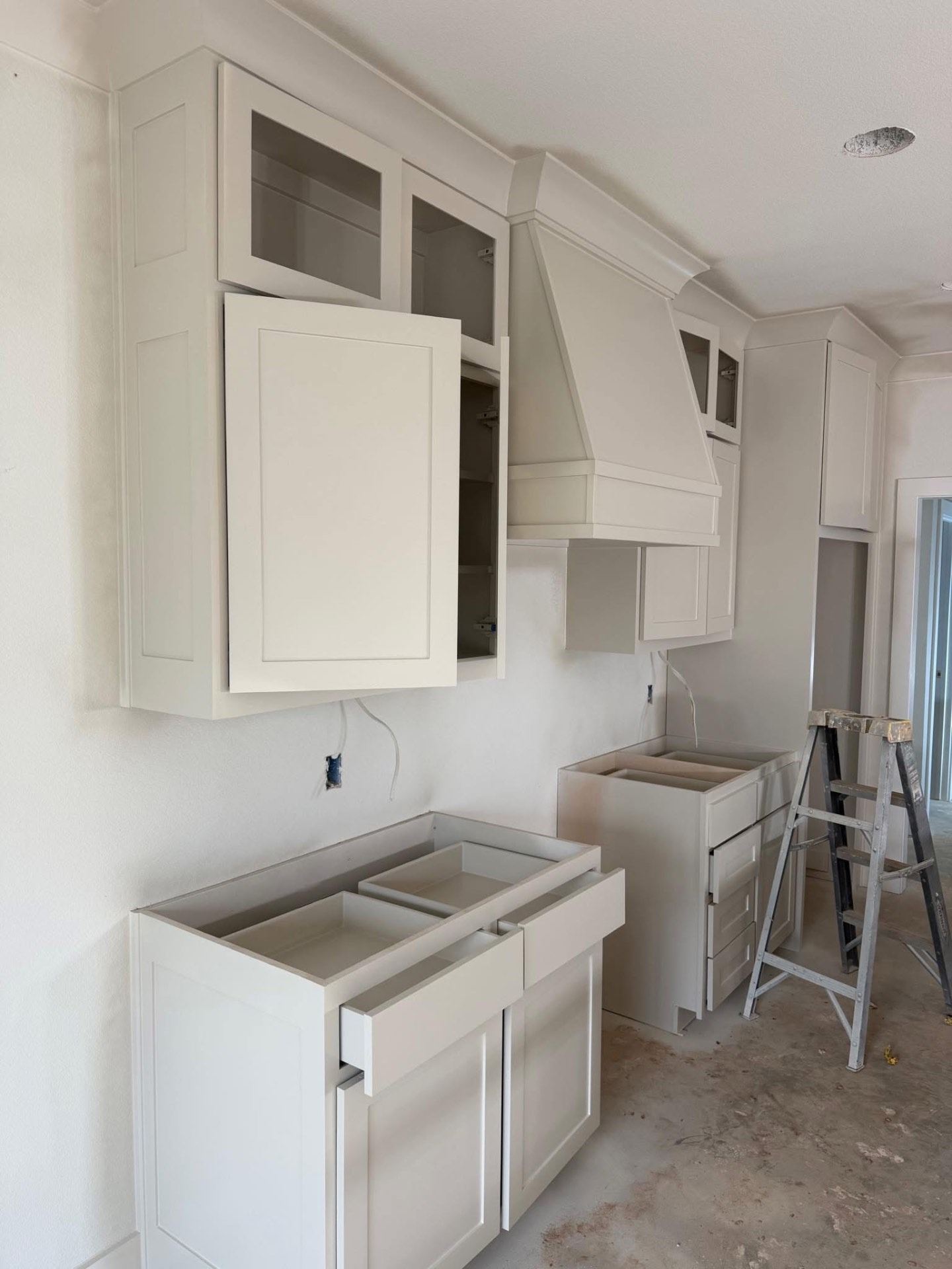 Cabinet finishing